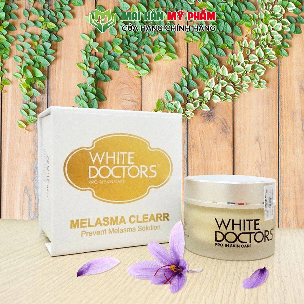 Kem giảm nám thể nhẹ White Doctors Melasma Clearr làm đều màu da 40g - Mỹ Phẩm Mai Hân