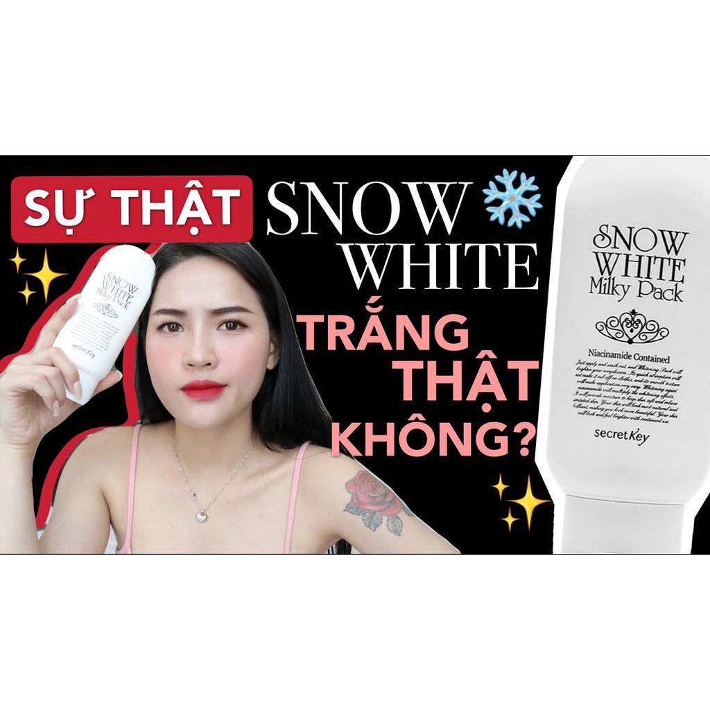 Snow white milky pack, kem body trắng da, sữa dưỡng thể trắng da Nhật bản Cosmetic999