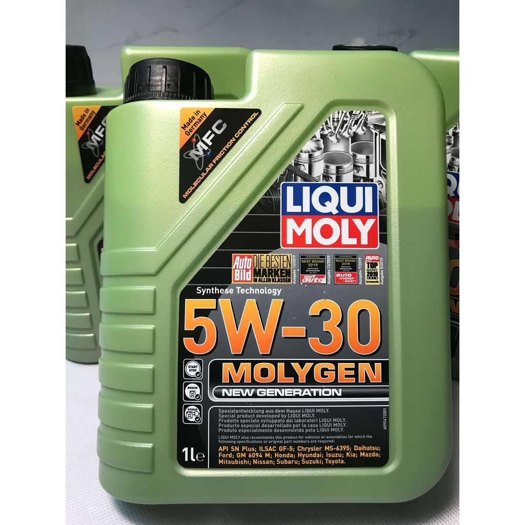 Nhớt Xe Tay Ga LIQUI MOLY MOLYGEN 5w30 1L Nhập Khẩu Đức