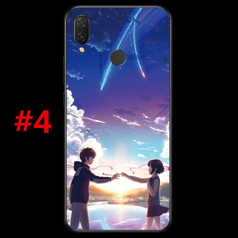 Ốp điện thoại silicon mềm in hình anime Your Name cho Huawei Nova 3 3i / P20 Pro Lite