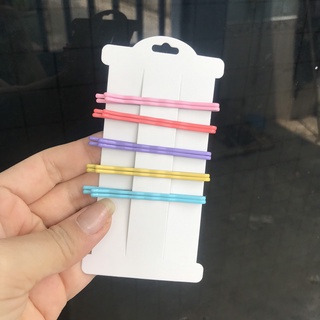 COMBO 100 TAG GẮN KẸP TÓC, (Kẹp Xoắn, Đính ngọc, Thời trang) size 6x11cm