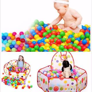 Bộ 50 quả banh nhựa mềm nhiều màu vui nhộn chơi nhà banh cho trẻ em