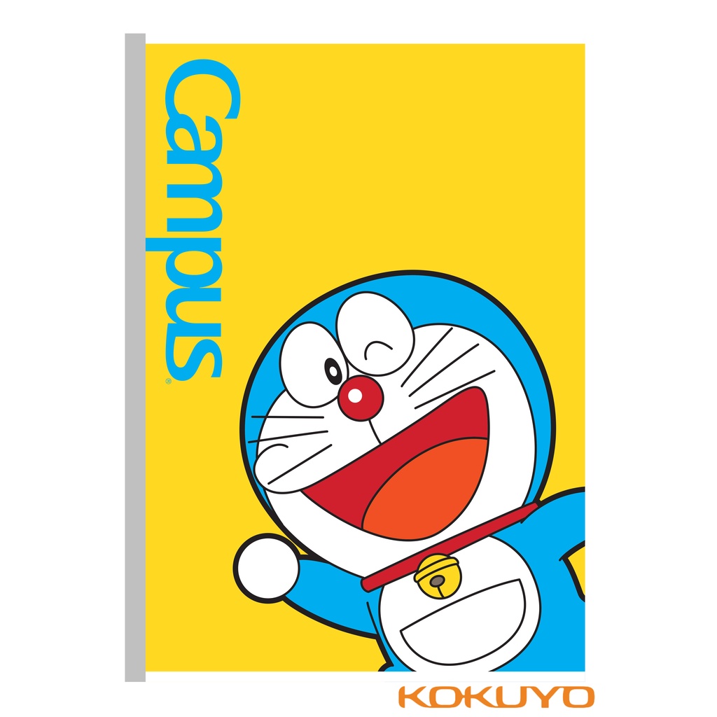 Vở Doraemon Smile 200 Trang Khổ B5 Dòng Kẻ 4 Ly Ngang NB-BSDSM200 Campus