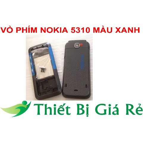 VỎ PHÍM NOKIA 5310 MÀU XANH