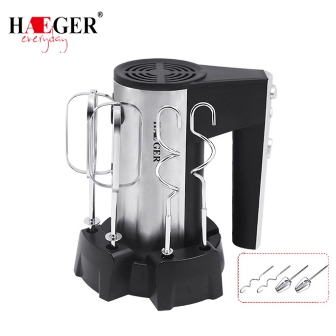 Máy đánh trứng chính hãng Haeger 450W đa năng