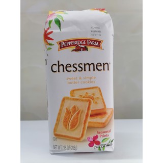 [206g – Seasonal Sprint] Bánh quy bơ [USA] PEPPERIDGE FARM Cheesmen Sweet & Simple Butter Cookies (anm-hk)