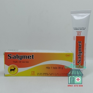 Salymet tuýp 30g mỡ xoa bóp