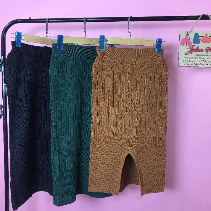 CHÂN VÁY LEN DÀI XẺ SAU CHẤT DÀY DẶN CÓ SẴN - Hàng quảng châu cao cấp | BigBuy360 - bigbuy360.vn