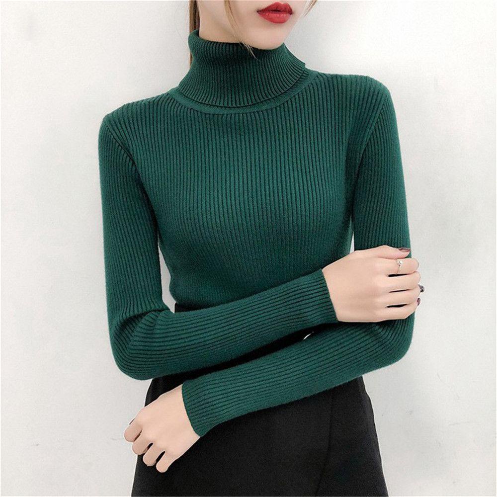 YVE Áo Sweater Mềm Giữ Ấm Thời Trang Thu Đông Cho Nữ