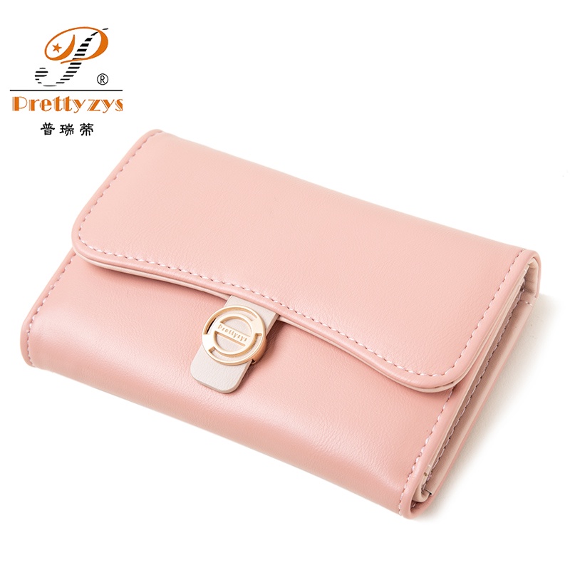 Ví Gấp Ba Thiết Kế Mới Cao Cấp Thời Trang Dành Cho Nữ Giá Đỡ