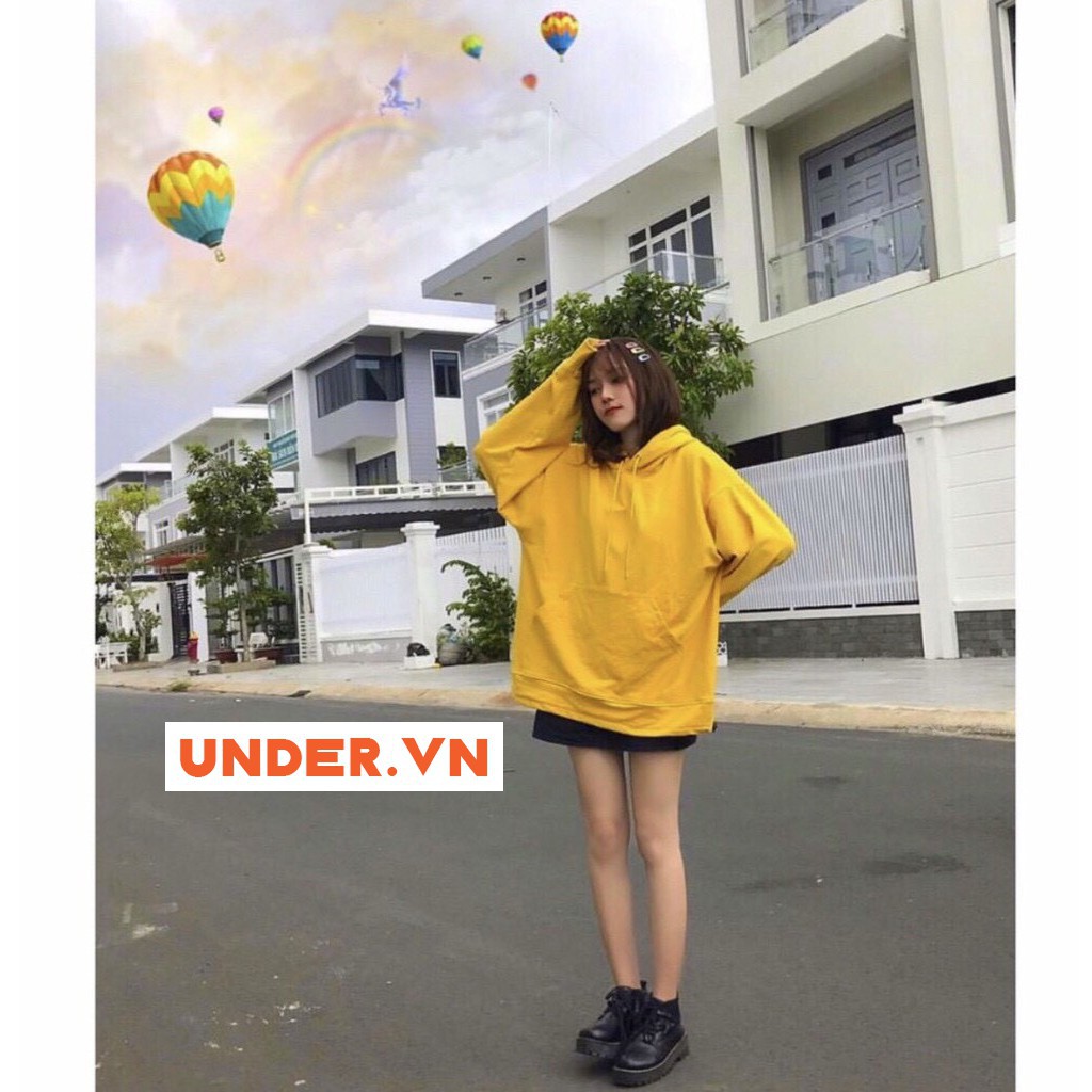 Áo Hoodie UNDER Basic Trơn Nam Nữ Nhiều Màu Unisex - UNDER.VN | BigBuy360 - bigbuy360.vn