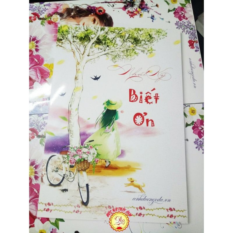 [Mã LIFEBOOK1 giảm 30K đơn 150K] Nhật ký luyện chữ đẹp (50 tờ = 100 trang ô ly nhỏ, khổ A4 ko nhòe)