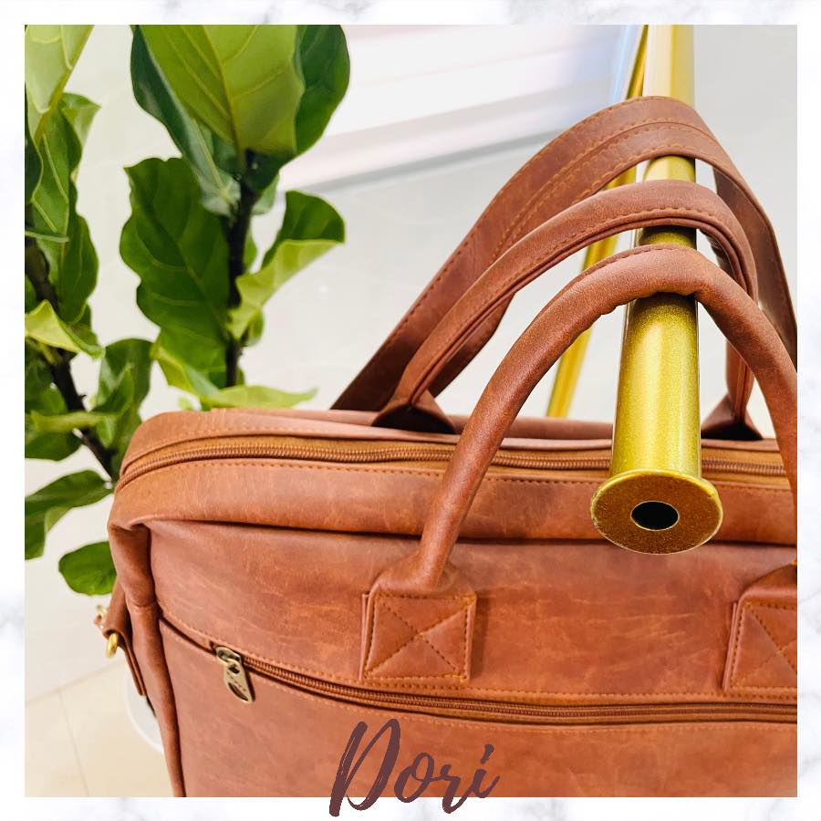 CẶP NAM CAO CẤP, CẶP DA CÔNG SỞ ĐỂ LAPTOP 17IN DORI