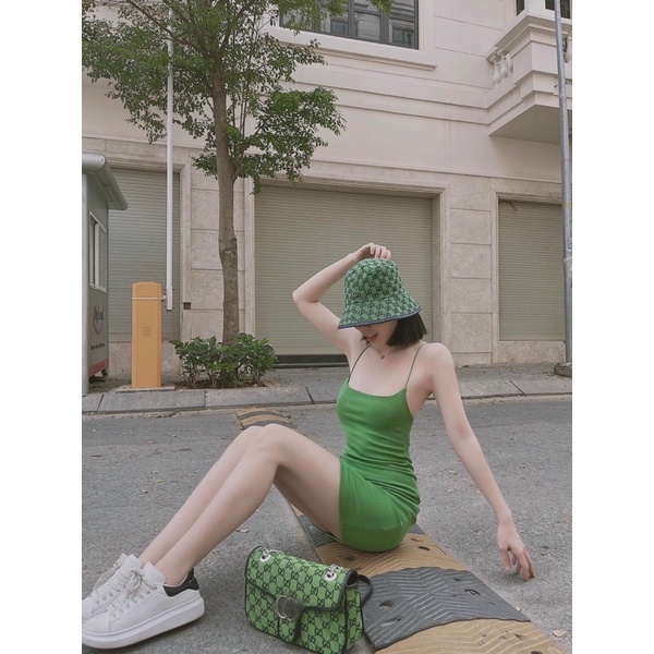 ĐẦM BODY 2S ĐAN DÂY LƯNG🤍🤎