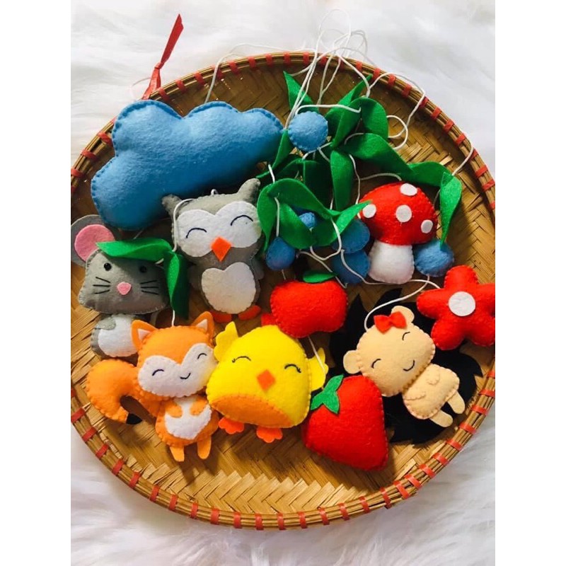 Vải nỉ, thú bông rời