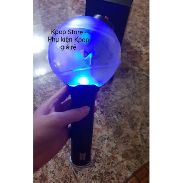 ( UNOFF)SẴN Lightstick bomb BTS ver3 ver2 SEVENTEEN, GOT7, WANNA ONE unoff