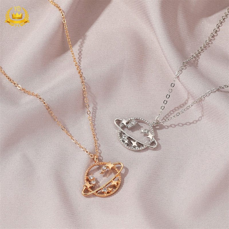 Dây chuyền mặt các hành tinh và ngôi sao thời trang dành cho nữ HB