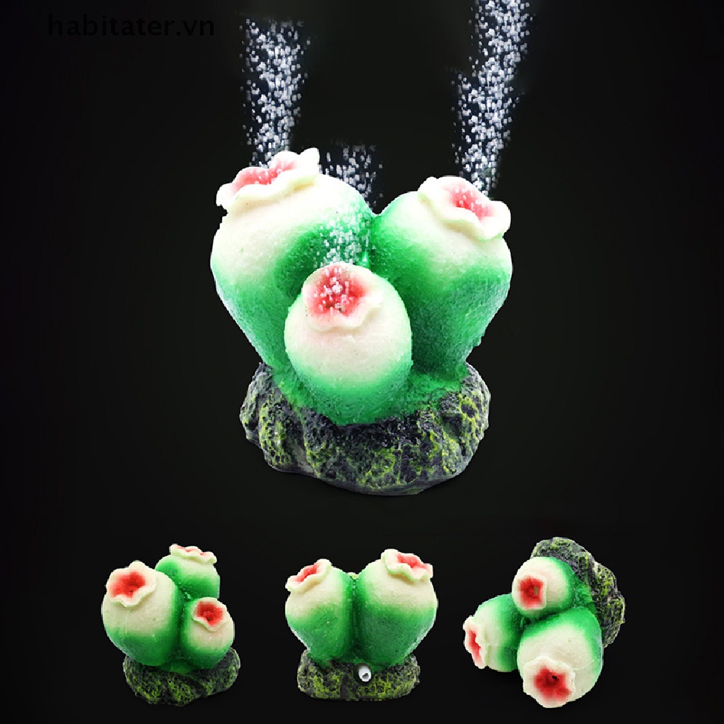 Máy bơm oxy cho bể cá hình viên đá núi lửa