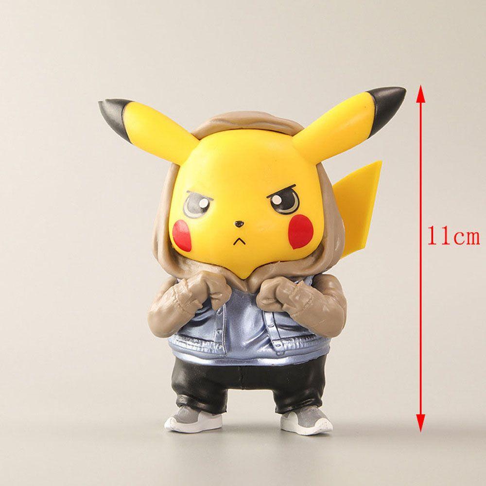 Mô Hình Pikachu Mặc Quần Áo Dễ Thương