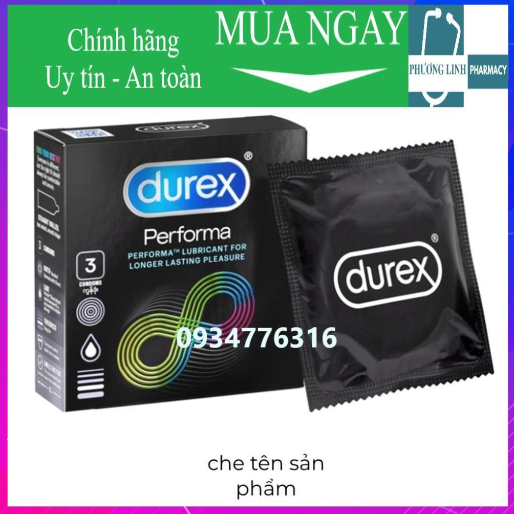 ✅ Bao cao su Durex Performa  Hộp 3-12 bao