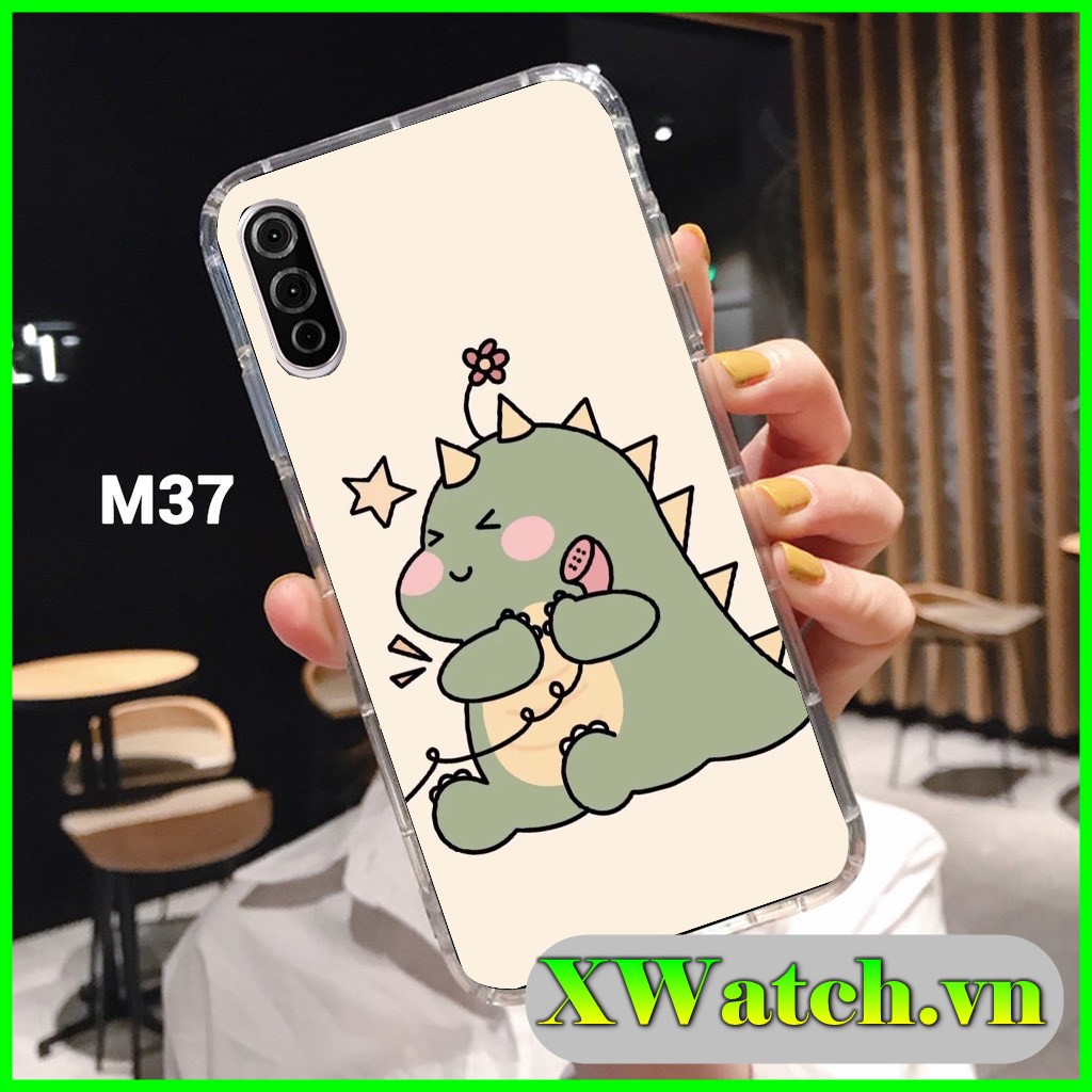 Ốp lưng Silicon UV Khủng long Xiaomi note 5 6 note 7 8 redmi 6 pro mi 8 se mi 8 lite Poco f1 4x redmi 5 plus Note 3 pro