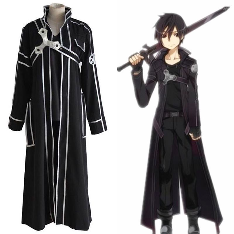 Trang Phục Hóa Trang Nhân Vật kirito Krigaya kazuto Trong sword art online