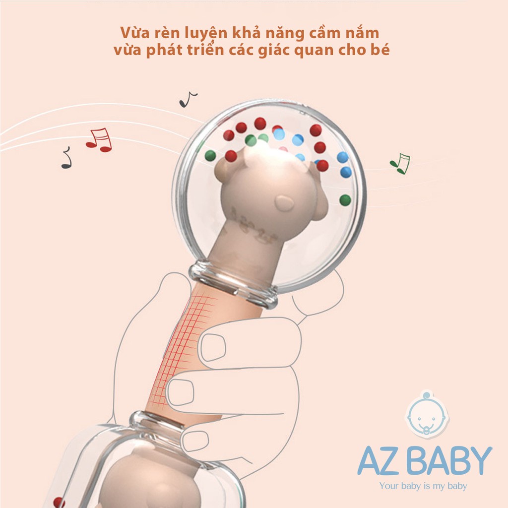 Bộ đồ chơi xúc xắc cá voi xanh 9 món cho bé 0-18 tháng - AZ Baby DC002