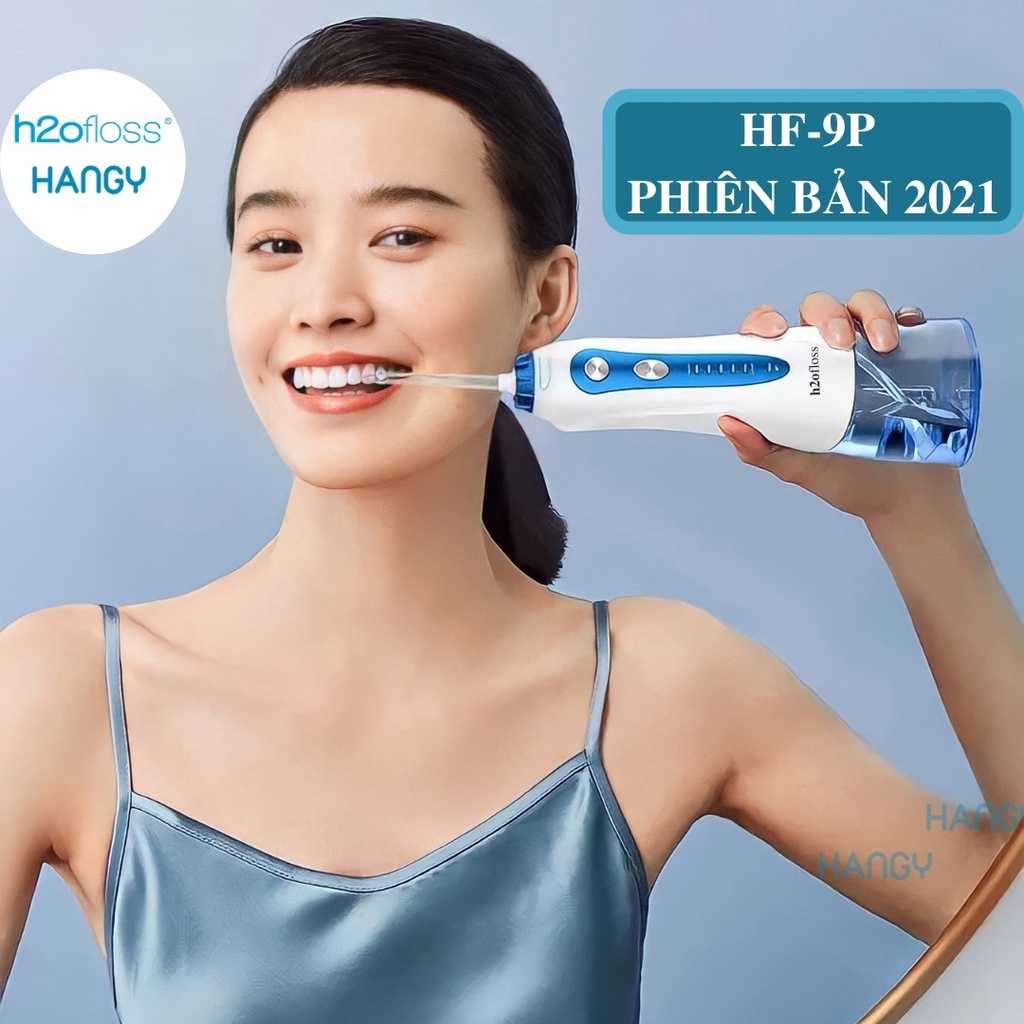 [Combo 2] Máy tăm nước h2ofloss HF- 9P phiên bản 2021 vượt trội nhập khẩu Hangy