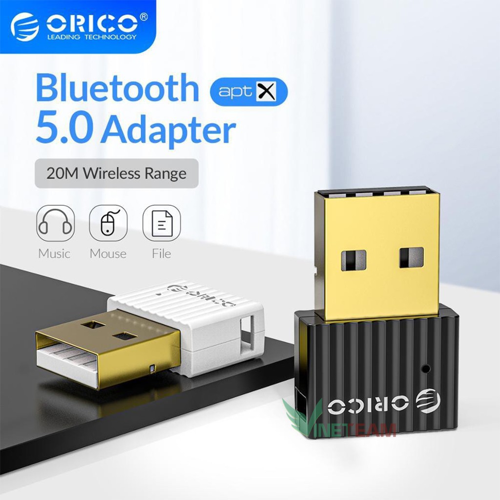 USB Bluetooth 5.0 tốc độ 5Mbps Orico BTA-508 – Hàng Chính Hãng Bảo Hành 12 Tháng