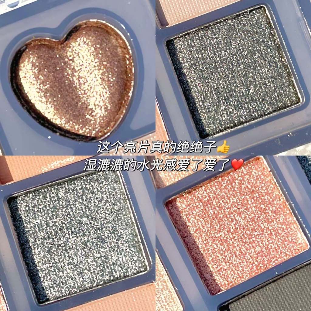 Bảng Phấn Mắt CALLCALLLING 12 Màu Tông Lì Và Nhũ Trang Điểm Lâu Trôi Cho Học Sinh