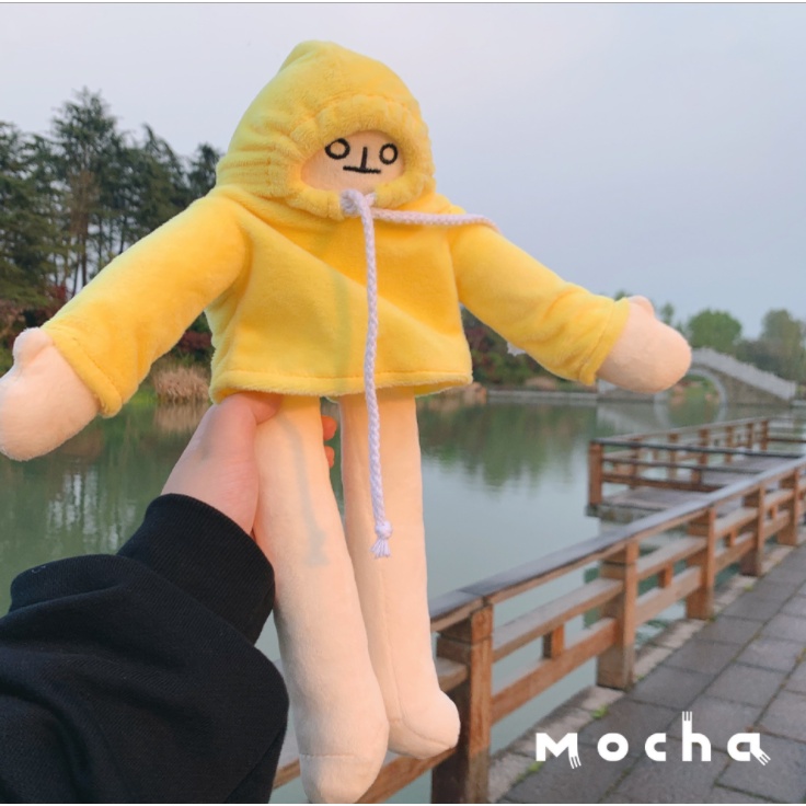 Người chuối trầm cảm nhồi bông banana man gấu bông cảm xúc Lelush cô đơn BiiChan Shop