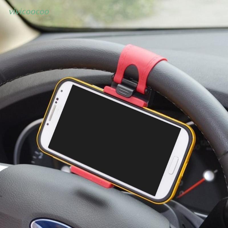 Giá đỡ điện thoại gắn vô lăng xe hơi tiện dụng