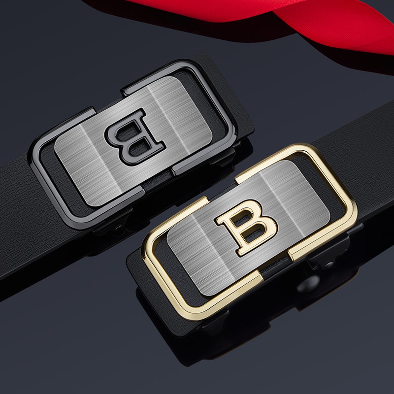 Thắt lưng Nam thời trang - da bò, mặt kim loại cao cấp nhập khẩu chính hãng WilliamPOLO 20257 - Bảo hành 12 tháng