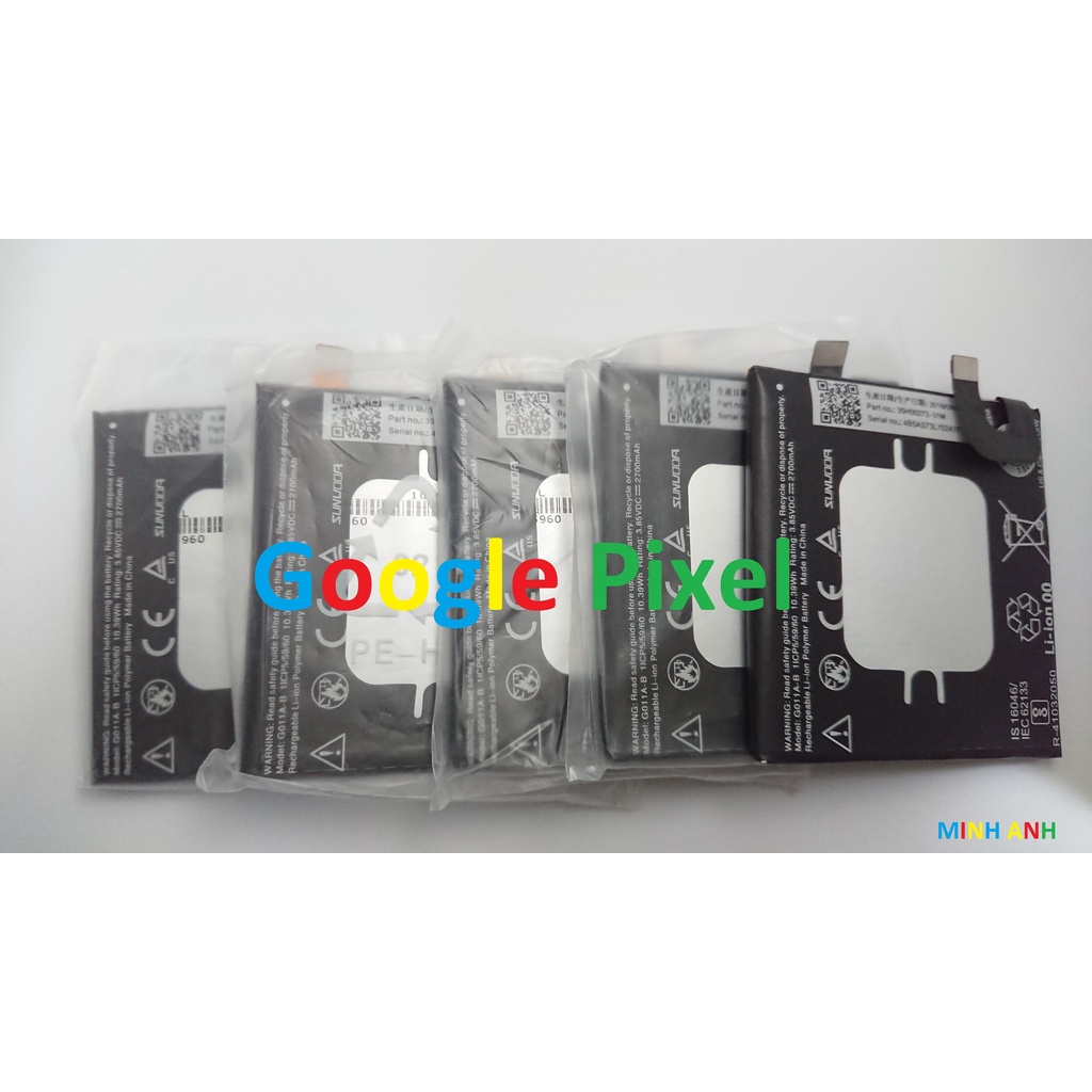 PIN ZIN NEW-ORIGINAL BATTERY GOOGLE PIXEL 2 : G011A-B