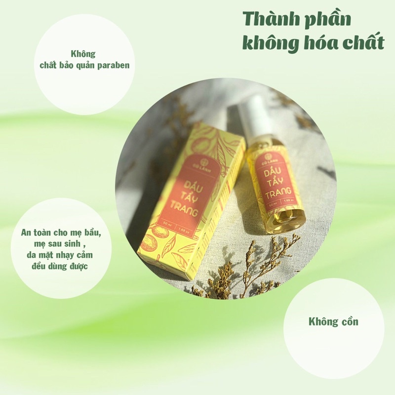 Dầu tẩy trang Cỏ Lành 50ml