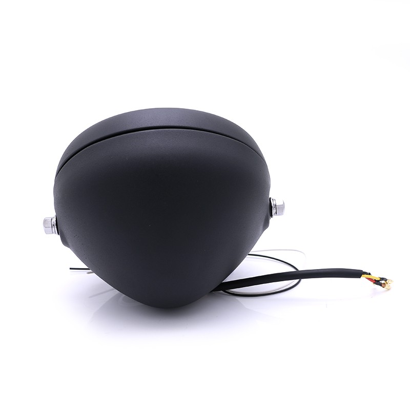 Đèn pha tròn góc 12V cho xe máy Harley Honda Cafe Racer