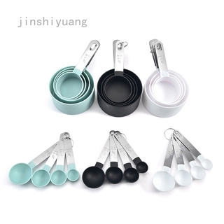 Bộ Muỗng Đo Lường Bằng Thép Không Gỉ Dùng Trong Nhà Bếp