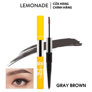 Chì kẻ mày Lemonde Dual Eyebrow