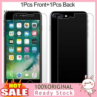 Set 2 Kính Cường Lực Mặt Trước Và Sau Cho Iphone 6 7 8 Plus Xr Xs Max Và Phụ Kiện