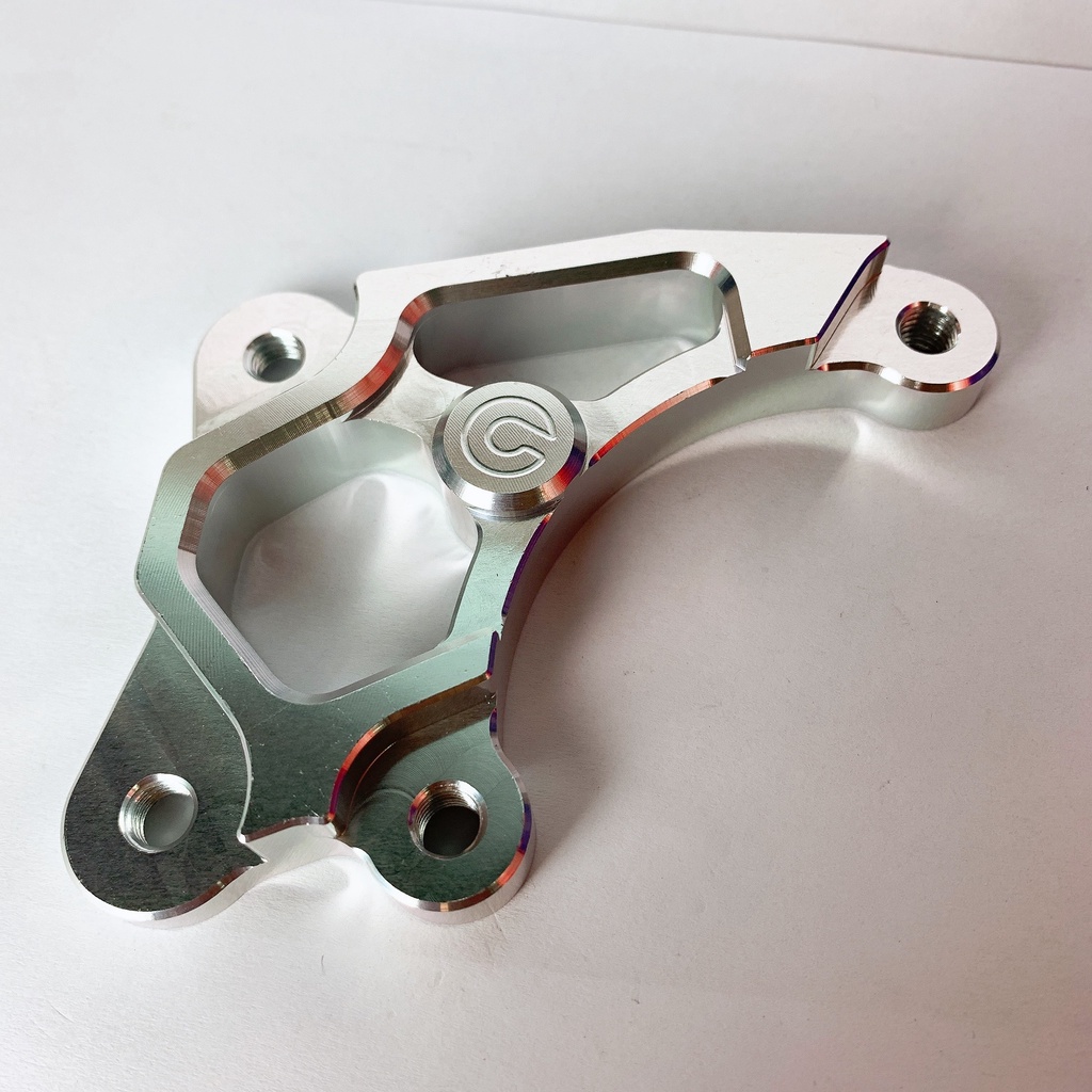 PÁT CNC - Pát Trước xe Xì Po đi đĩa 260mm, heo dầu 2 piston Nissin Brcmbe Adelin.