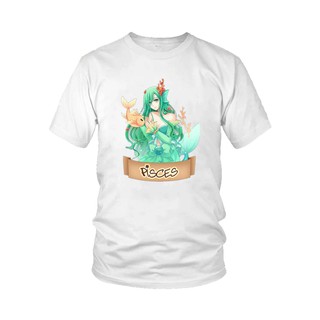 Áo thun thời trang in hình cung hoàng đạo Song Ngư Mẫu 4 (Đủ màu)