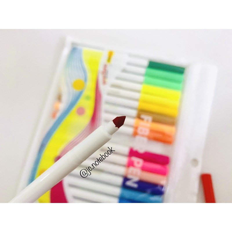 Set 20 Màu Fiber Pen - Bộ 20 Bút màu Fiber Pen Colokit