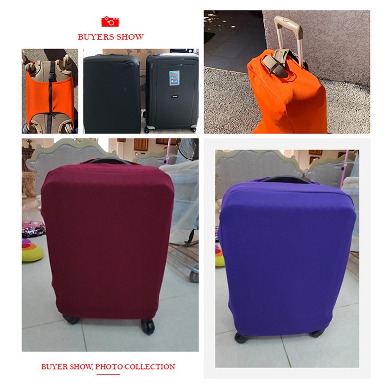Vỏ bọc bảo vệ vali kéo 18-32inch chất vải dày dặn co giãn có thể giặt sạch