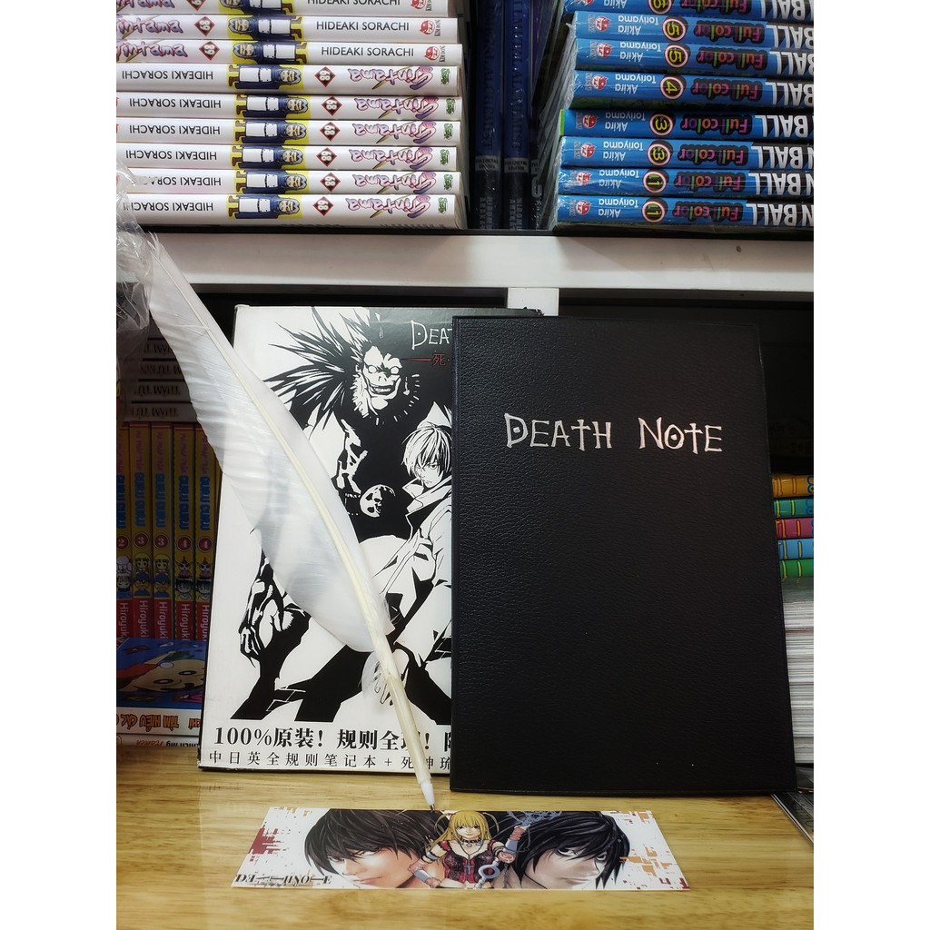 Sổ Deathnote loại lớn kèm hộp và bút lông
