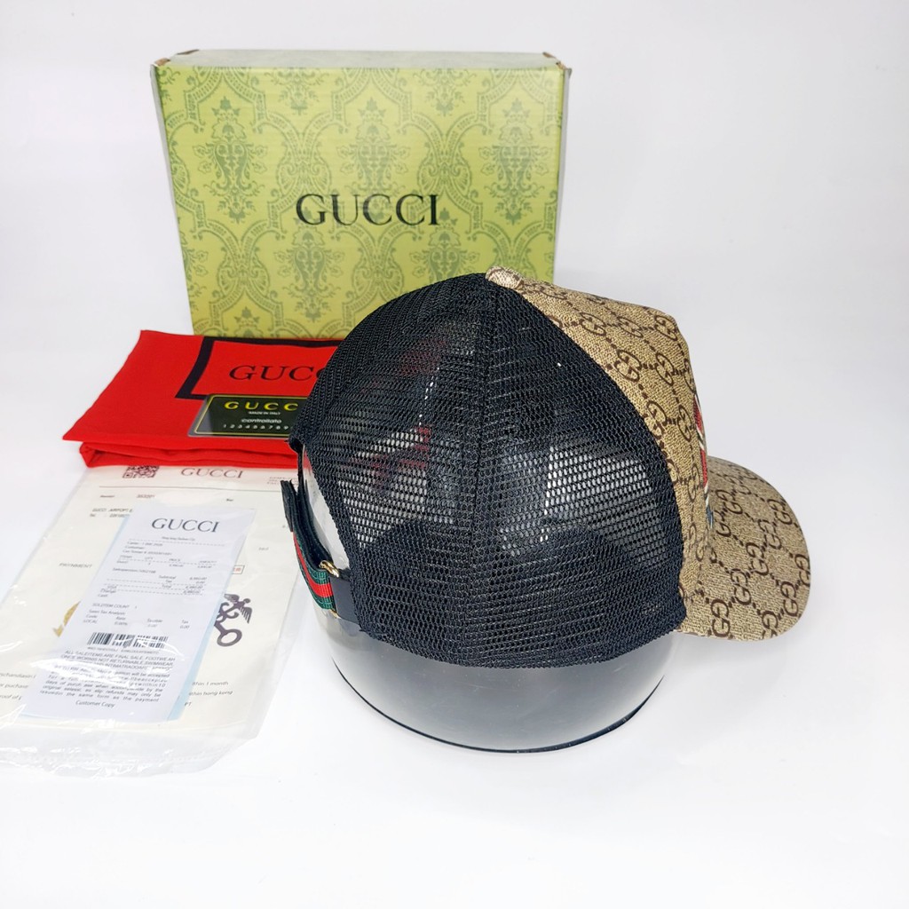 Nón kết gc Mũ lưỡi trai Gc thời trang cao cấp rắn mỏ ngắn supper like âu 1.1 màu navi full box hộp cực đẹp(nón thiết kế)