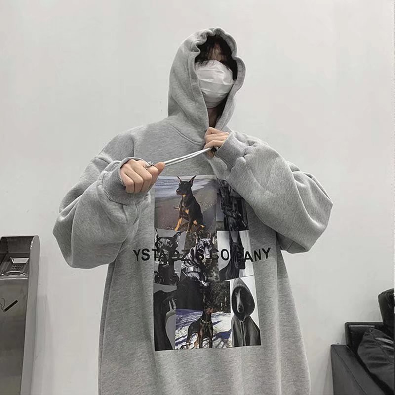 Áo hoodie nỉ bông Love Wins thu đông phong cách ulzzang hiphop dành cho unisex dáng rộng