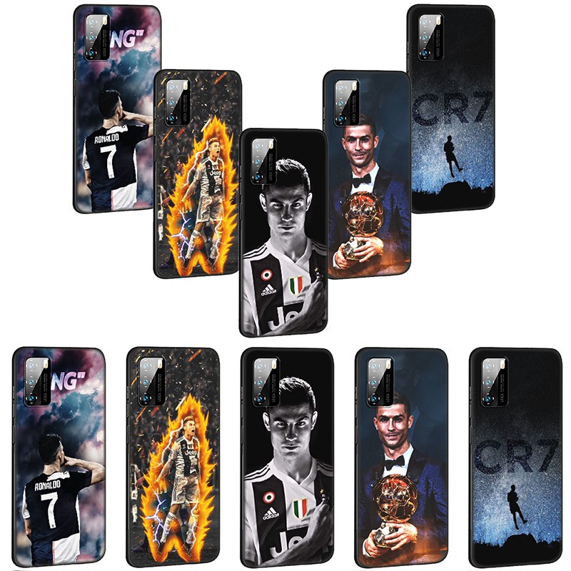 Ốp điện thoại TPU mềm họa tiết XH10 Cristiano Ronaldo CR7 cho Huawei P40 P30 P20 Pro Max Lite P Smart 2019 2018 P20Lite