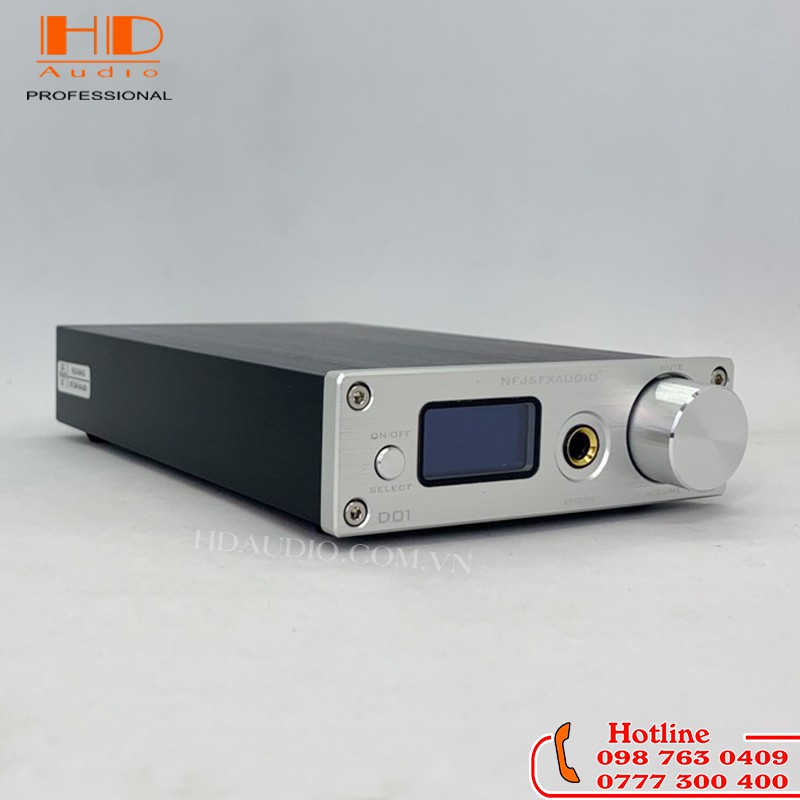 Giải Mã FX-Audio DAC D01 - Bản Nâng Cấp DAC X7- Giải Mã 32 Bit/768Khz/ DSD512