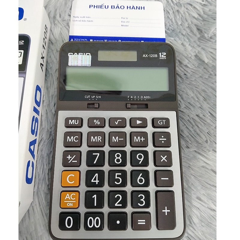 Máy tính Casio AX 120B [ Chính hãng ]