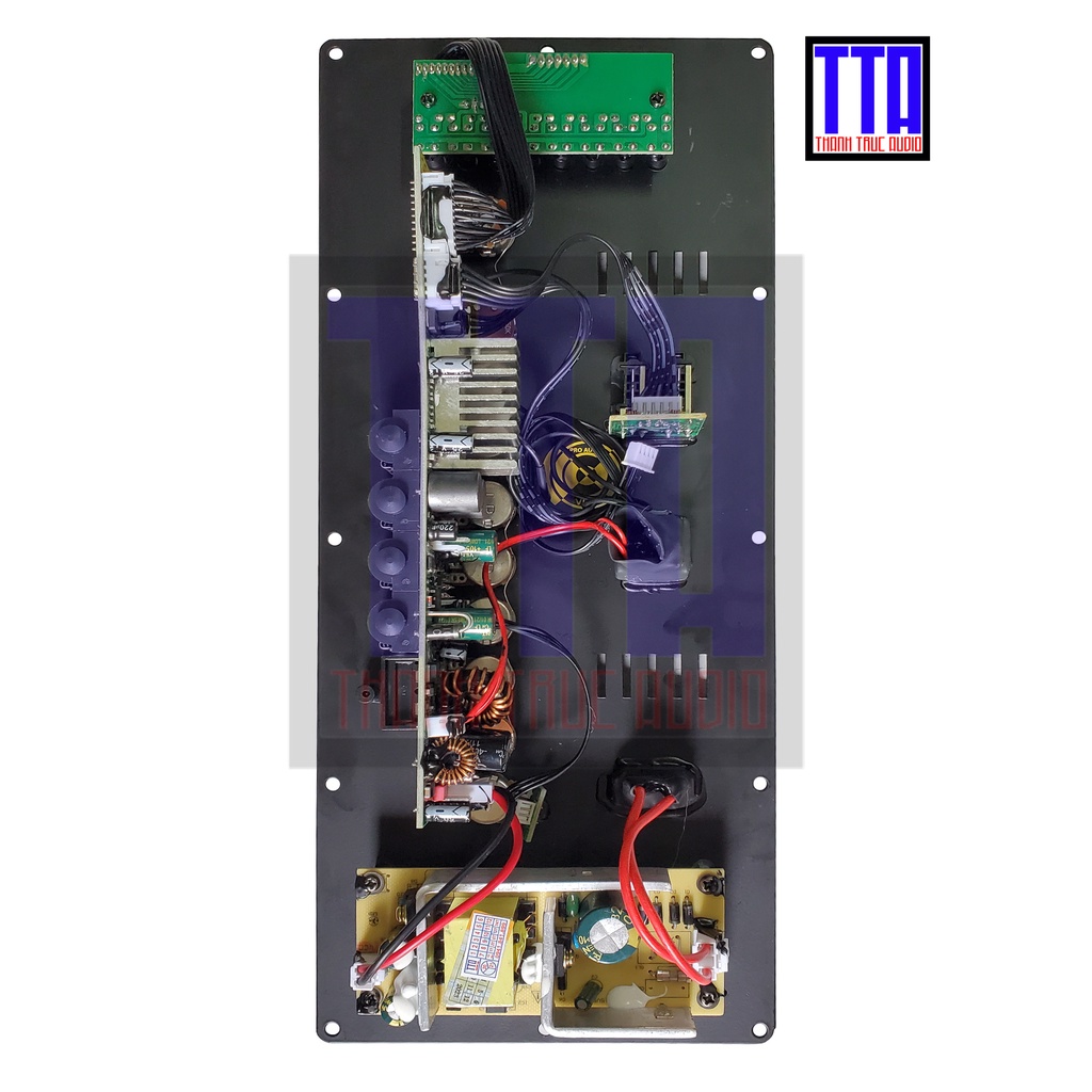 Mạch loa kéo reverb 4 tấc đơn - 3 tấc đơn classD 100W
